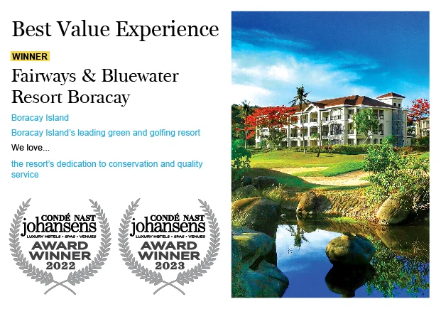 Fairways & Bluewater: A Condé Nast & World Travel Awards 2-time awardee is a premium destination 